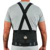 imageErgodyne ProFlex 1400UN Back Support Belt 875quot Spandex Universal Size Fits Waist 28quot46 inches Black