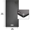 imageErgodyne Proflex 386 Kneeling Pad Lightweight Kneeling Mat Thin Foam Knee Cushion Large 16quot x 28quot x 05quot BlackXLarge