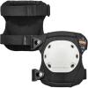 imageErgodyne ProFlex 300 Rounded Cap Knee Pads White CapBuckle Closure