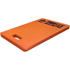 imageErgodyne ProFlex 380 Kneeling Pad Foam Knee Cushion Water Resistant Kneeling Mat 14quot x 21quot x 1 BlackOrange