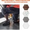imageErgodyne Gel Foam Knee Pads with Comfort Hinge Straps Rubber Hard Cap Hook ampamp Loop Closure ProFlex 435HLComfort Hinge Gel Knee Pads with HL Straps