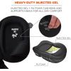 imageErgodyne ProFlex 345 Professional Knee Pads Protective Long Cap Injected Gel Padded Technology Adjustable Straps Black