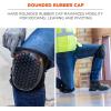 imageErgodyne ProFlex 367 Professional Knee Pads Protective Round Cap Lightweight Gel Padded Technology Adjustable Straps Black