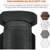 imageGel Foam Knee Pads with Comfort Hinge Straps Soft Fabric Cap Buckle Closure Ergodyne ProFlex 450 Black
