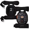imageErgodyne ProFlex 344 Professional Knee Pads Protective Short Cap Injected Gel Techology Adjustable Padded Comfort Straps Black