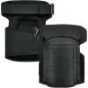 imageGel Foam Knee Pads with Comfort Hinge Straps Soft Fabric Cap Buckle Closure Ergodyne ProFlex 450 Black