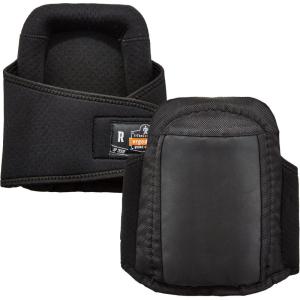 imageErgodyne ProFlex 350 Protective SlipResistant Knee Pads Gel Foam Padded Technology Adjustable Straps Black 18350