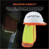 imageErgodyne GloWear 8005 High Visibility Reflective Mesh Hard Hat Neck Shade Lime