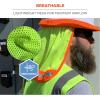 imageErgodyne GloWear 8005 High Visibility Reflective Mesh Hard Hat Neck Shade Lime