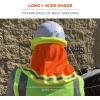 imageErgodyne GloWear 8005 High Visibility Reflective Mesh Hard Hat Neck Shade Lime