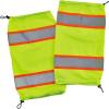 imageErgodyne unisexadult Glowear 8009 Hivis Twotone Mesh Leg Gaiters  Class ELime
