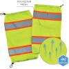 imageErgodyne unisexadult Glowear 8009 Hivis Twotone Mesh Leg Gaiters  Class ELime