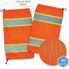 imageErgodyne unisexadult Glowear 8009 Hivis Twotone Mesh Leg Gaiters  Class EOrange