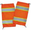 imageErgodyne unisexadult Glowear 8009 Hivis Twotone Mesh Leg Gaiters  Class EOrange