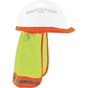 imageErgodyne GloWear 8005 High Visibility Reflective Mesh Hard Hat Neck Shade Lime