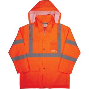 imageErgodyne Standard High Visibility Reflective Lightweight Rain JacketOrange