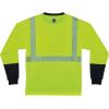 imageErgodyne Class 2 Long Sleeve Shirt Black BottomLime