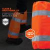 imageErgodyne GloWear 8008 High Visibility Reflective Leg Gaiters LimeOrange
