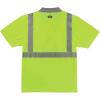 imageErgodyne GloWear 8295 ANSI High Visibility Lime Reflective Polo Shirt LargeSmall