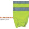 imageErgodyne GloWear 8910 ANSI High Visibilty Orange Reflective Safety Pants Large XLargeLime