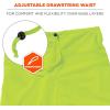 imageErgodyne GloWear 8910 ANSI High Visibilty Orange Reflective Safety Pants Large XLargeLime