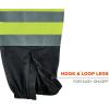 imageErgodyne GloWear 8910BK ANSI Black Bottom High Visibility Lime Mesh Reflective Safety Pants Small MediumSmallMedium