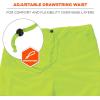 imageErgodyne unisex adult Class Twotone Reflective Safety Pants Orange LargeXLarge USLime
