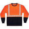 imageErgodyne Class 2 Long Sleeve Shirt Black BottomOrange