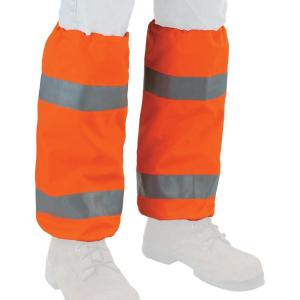 imageErgodyne GloWear 8008 High Visibility Reflective Leg Gaiters LimeOrange