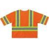 imageErgodyne  22185 GloWear 8330Z ANSI Class 3 TwoTone High Visibility Lime Safety Vest with Sleeves Large XLargeOrange
