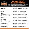 imageErgodyne  22185 GloWear 8330Z ANSI Class 3 TwoTone High Visibility Lime Safety Vest with Sleeves Large XLargeOrange