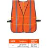 imageErgodyne GloWear 8020HL NonCertified Reflective High Visibility Vest One SizeOrange