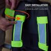 imageErgodyne GloWear 8106 Universal Hi Vis Reflective Strap Cover Designed for Harnesses Backpacks Safety Gear 2Pack