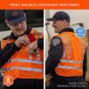 imageErgodyne GloWear 8244PSV ANSI High Visibility Orange Expandable Public Safety Vest XLarge2XLargeOrange