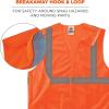 imageErgodyne GloWear ANSI High Visibility Orange Breakaway Reflective Safety VestOrange