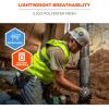 imageErgodyne GloWear Economy High Visibility Reflective Safety Vest Hook ampamp Loop ClosureLime