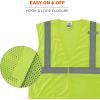 imageErgodyne GloWear Economy High Visibility Reflective Safety Vest Hook ampamp Loop ClosureLime