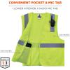 imageErgodyne GloWear Economy High Visibility Reflective Safety Vest Hook ampamp Loop ClosureLime