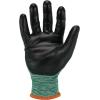 imageErgodyne ProFlex 7002ECO Work Glove Recycled PU Coated Palms Gloves Post Consumer Materials 15 gaugeXSmall 12Pack
