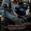 imageErgodyne ProFlex 7991 Protective Arm Sleeves with Thumb Loop Cut Resistant ANSIISEA 1052016 A9 Tungsten Fiber