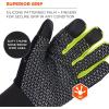 imageErgodyne ProFlex 850 Insulated Freezer Gloves Grip Palm Touch Screen Capable Cold Storage WorkBlack