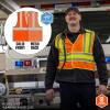 imagePublic Safety Reflective Vest High Visibility ANSI Compliant Breakaway 2XL3XL Ergodyne GloWear 8245PSVLimeOrange
