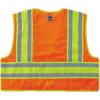 imagePublic Safety Reflective Vest High Visibility ANSI Compliant Breakaway 2XL3XL Ergodyne GloWear 8245PSVLimeOrange