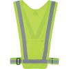 imageErgodyne GloWear 8045X Hi Vis Safety Vest Reflective X Back Design Adjustable Waistband Front Zipper Pocket