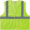 imageErgodyne GloWear Reflective Safety Vest Yellow Orange Mesh Adults Unisex HiVisibility Safety Vest VestLime