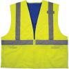 imageErgodyne unisexadult Chillits 6668 Hivis Safety Cooling Vest  Type R Class 2Lime