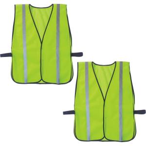 imageErgodyne GloWear 8020HL NonCertified Reflective High Visibility Vest One SizeLime