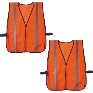 imageErgodyne GloWear 8020HL NonCertified Reflective High Visibility Vest One SizeOrange