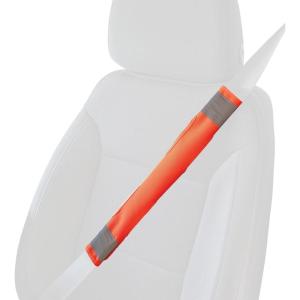 imageErgodyne GloWear 8105 Universal Hi Vis Reflective Seatbelt Cover 2PackOrange
