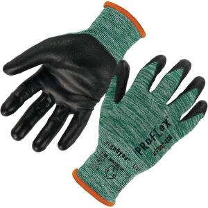 imageErgodyne ProFlex 7002ECO Work Glove Recycled PU Coated Palms Gloves Post Consumer Materials 15 gaugeXLarge 12Pack